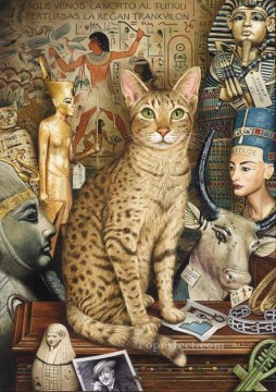 動物 Painting - GT016子猫